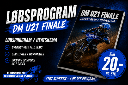 Løbsprogram U21 DM Finale