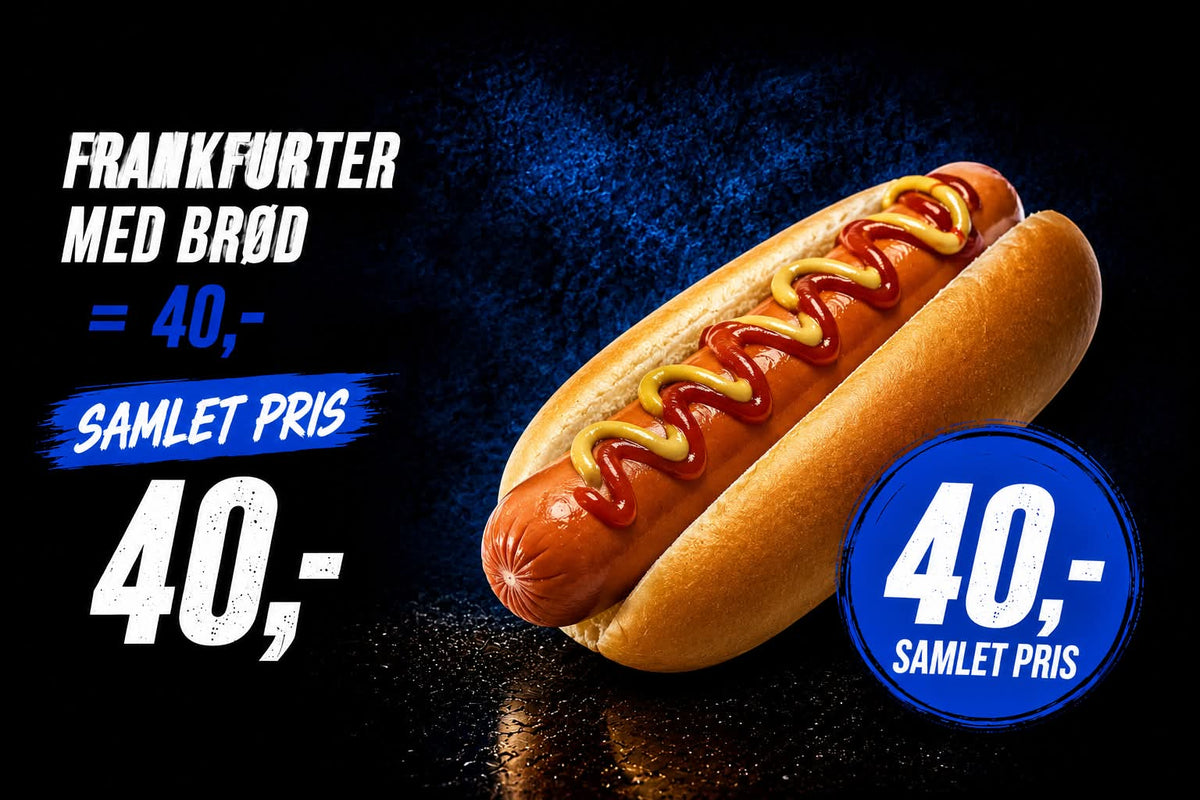Frankfurter med brød