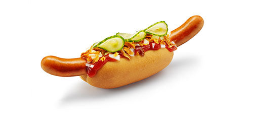 Ristet hotdog